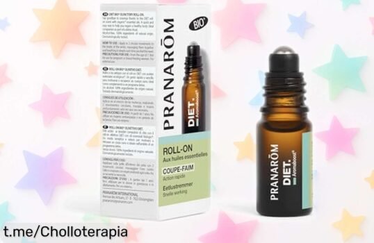 Rollon olfativo Pranarom Aromaboost Diet Bio con limón natural que frena el hambre al instante precio rebajado y oferta limitada para controlar tus antojos sin químicos ni alcohol ¡Corre que vuelan!