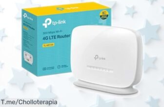 Router 4G LTE TPLink TLMR105 con conexión ultra rápida y control parental incluido, rebajado para que no pierdas este super chollo limitado ¡date prisa y lleva internet estable a todos tus dispositivos en más de 100 países!