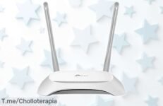 Router WiFi 300 Mbps TPLink TLWR840N con señal potente y control parental a precio rebajado perfecto para navegar sin límites ¡Date prisa que este ofertón no durará mucho!