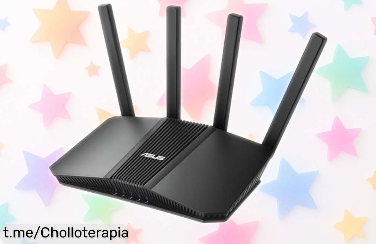 Router WiFi 7 ASUS RTBE58U con velocidad brutal hasta 3600 Mbps y conexión que no falla, ahora a precio rebajado irresistible ¡Solo por tiempo limitado para volar en internet sin parar!