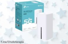 Router inalámbrico dual banda TPLink Archer NX200 con WiFi 6 y súper velocidad 5G precio rebajado para que disfrutes conexión rapidísima en todos tus dispositivos corre que vuelan unidades limitadas ¡No dejes escapar este super chollo!