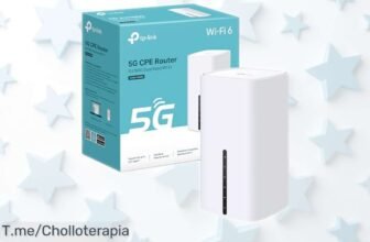 Router inalámbrico dual banda TPLink Archer NX200 con WiFi 6 y súper velocidad 5G precio rebajado para que disfrutes conexión rapidísima en todos tus dispositivos corre que vuelan unidades limitadas ¡No dejes escapar este super chollo!