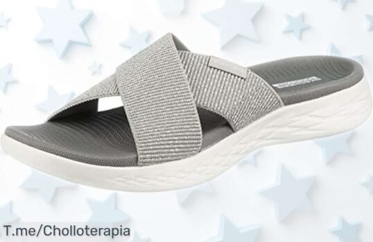 Sandalias Skechers ONTHEGO 600 Glistening para mujer con suela antideslizante y ajuste seguro precio rebajado un ofertón único que vuela aprovecha ya antes de que se agoten