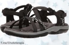 Sandalias Skechers Reggae Slim Vacay para mujer con velcro fácil y suela artesanal Precio rebajado único Aprovecha este ofertón ahora porque se agotan rápido ¡No dejes que desaparezcan!