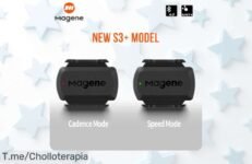 Sensor dual Magene S3 de cadencia y velocidad para bici con ANT y Bluetooth al precio rebajado que no volverás a ver, compatibilidad total con Wahoo y Zwift, ¡pocas unidades disponibles, corre que se agota este ofertón!