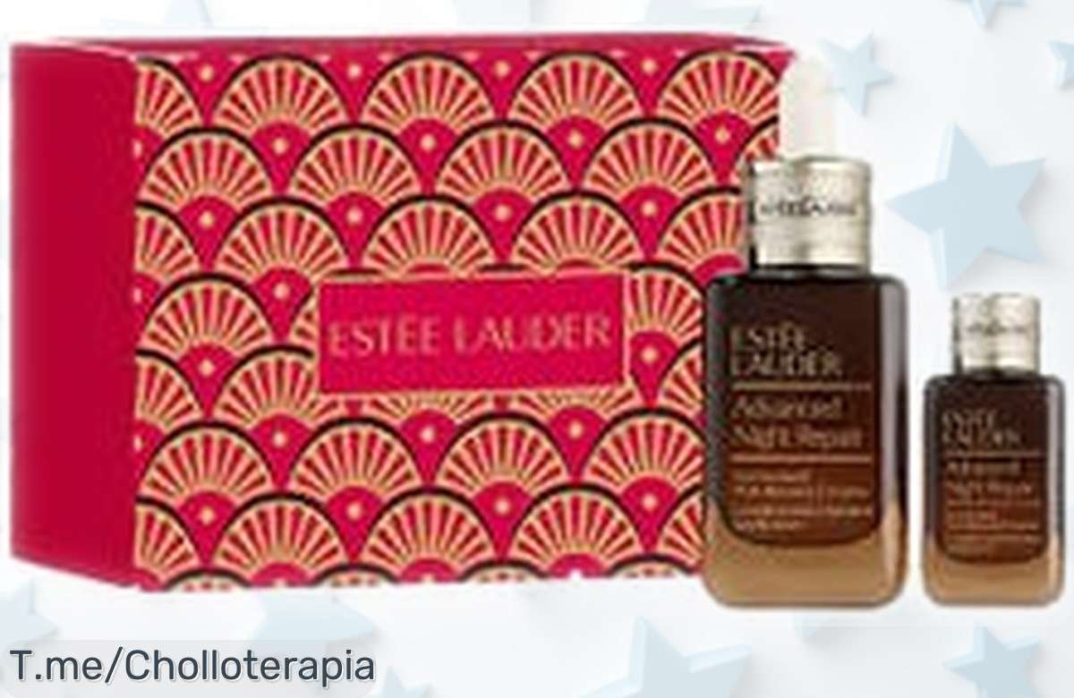 Sérum antiedad Night Repair Estée Lauder con precio rebajado, un super chollo para cuidar tu piel y frenar el tiempo rápido antes de que vuelen las últimas unidades ¡No dejes pasar esta caída de precio única!