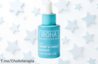Sérum facial antiimperfecciones Iroha Nature con acción rápida que arrasa con las marcas ahora en caída de precio insuperable corre porque este super chollo se va volando a tu piel sin igual ¡no te lo pienses más!