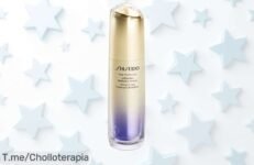 Sérum reafirmante vital perfection de Shiseido con efecto lifting espectacular piel más firme y radiante a precio rebajado un ofertón que se va volando ¡hazlo tuyo ya!