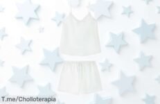Short pijama blanco Women’secret Sense Bridal con encaje súper femenino precio rebajado sorpresa única para estar divina en casa o eventos especiales ¡date prisa que vuelan las unidades!