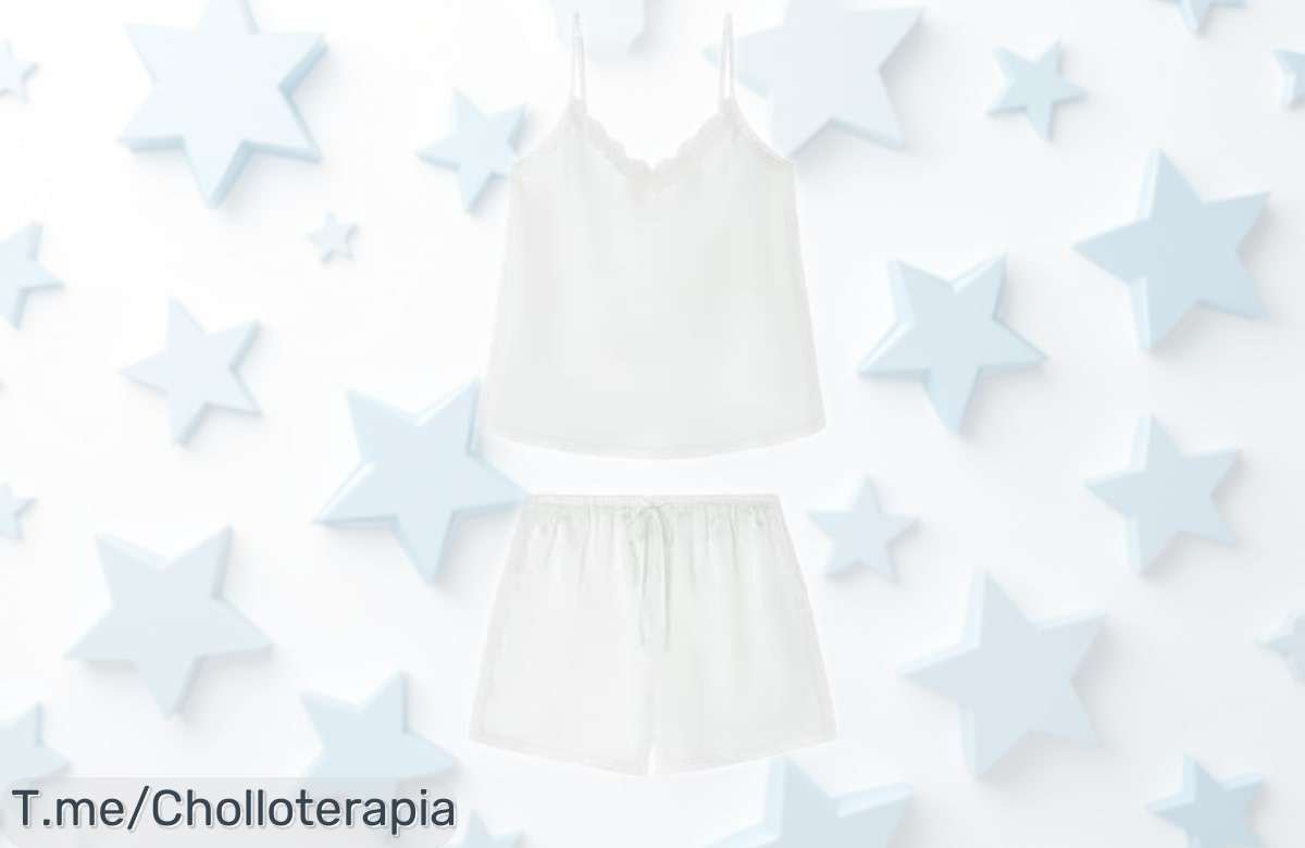 Short pijama blanco Women’secret Sense Bridal con encaje súper femenino precio rebajado sorpresa única para estar divina en casa o eventos especiales ¡date prisa que vuelan las unidades!