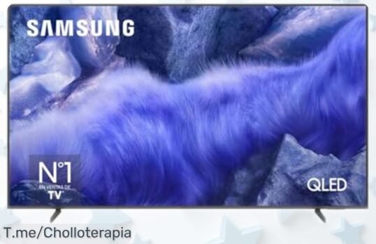 Smart TV Samsung 75 pulgadas QLED 4K con Vision AI y más de 500 canales gratis, precio rebajado brutal que te volará la cabeza ¡corre porque este super chollo no estará para siempre!