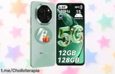 Smartphone Blackview Shark 6 pantalla gigante 688 con velocidad brutal a 120Hz y batería que aguanta todo el día, cámaras para fotos increíbles, precio rebajado súper chollazo que no vas a ver otra vez ¡corre antes de que vuelen!