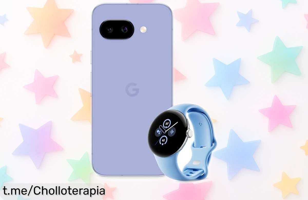Smartphone Pixel 9a con cámara inteligente y Pixel Watch 2 en un super chollo que no volverás a ver ¡Oferta rebajada por tiempo limitado para llevar tu tecnología al siguiente nivel ya!