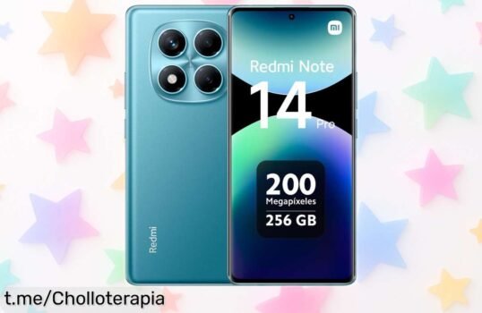 Smartphone Xiaomi Redmi Note 14 Pro 4G con cámara de 200MP y pantalla AMOLED 120Hz rebajado a un precio muy bajo ¡Date prisa que esta super oferta se agota rápido!