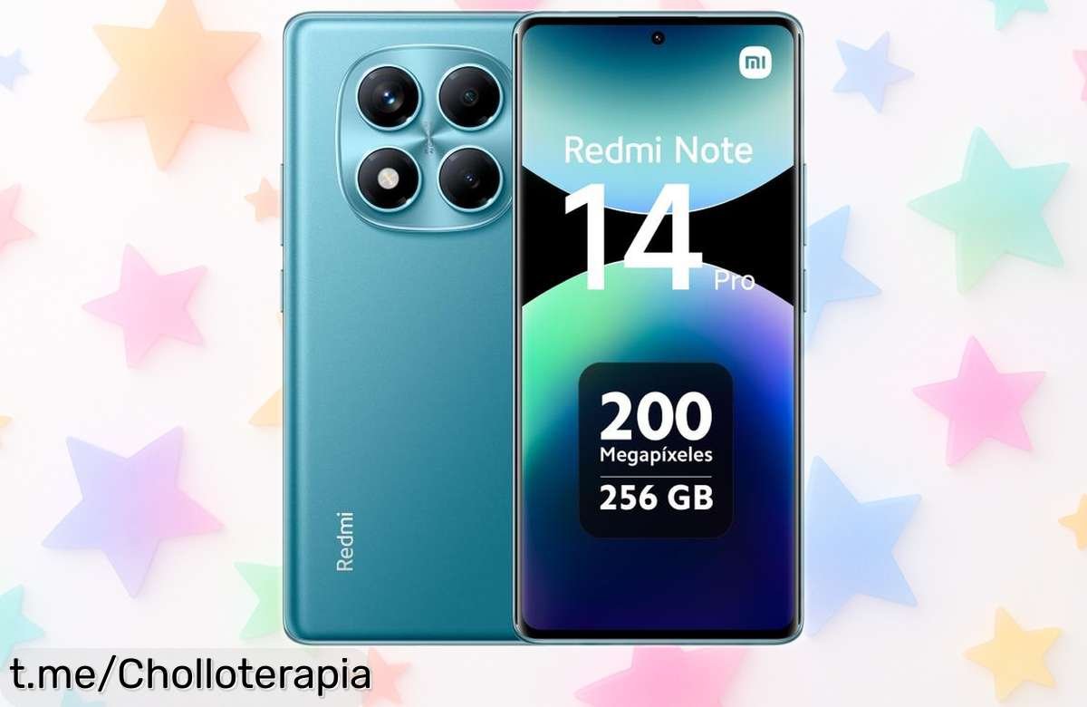 Smartphone Xiaomi Redmi Note 14 Pro 4G con cámara de 200MP y pantalla AMOLED 120Hz rebajado a un precio muy bajo ¡Date prisa que esta super oferta se agota rápido!