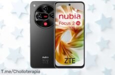 Smartphone ZTE Nubia Focus 2 5G con cámara de 108MP y batería bestial rebajado a precio muy bajo, memoria brutal y funda gratis ¡no dejes escapar este ofertón que vuela!