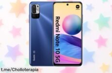 Smartphone potente Xiaomi Redmi Note 10 5G con pantalla Full HD+ y 4GB RAM a precio rebajado que vuela, aprovecha este super chollo antes de que desaparezca ¡corre que vuelan!