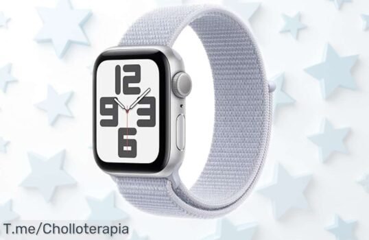 Smartwatch Apple Watch SE 2ª gen con GPS, caja de aluminio plata 40 mm en oferta brutal para controlar salud y ejercicio ¡caída de precio limitada que no puedes dejar pasar!