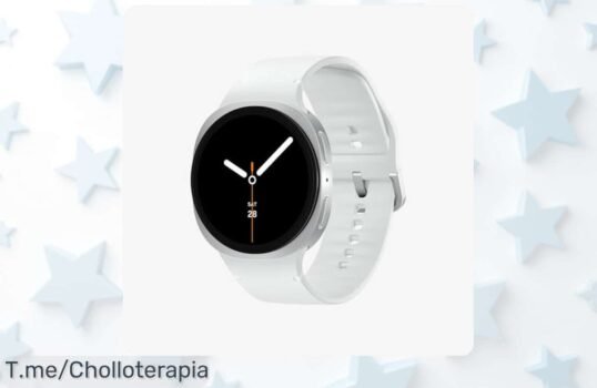 Smartwatch Samsung Galaxy Watch8 44mm con procesador súper rápido y seguimiento salud total a precio rebajado que no repetirás ¡Incluye garantía 4 años y entrenador personal para ponerte en forma ya! Corre que vuelan las unidades