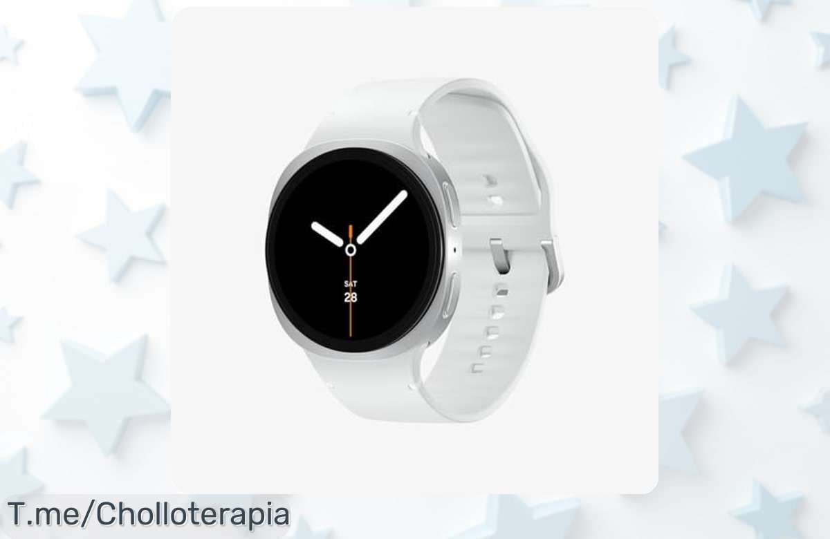 Smartwatch Samsung Galaxy Watch8 44mm con procesador súper rápido y seguimiento salud total a precio rebajado que no repetirás ¡Incluye garantía 4 años y entrenador personal para ponerte en forma ya! Corre que vuelan las unidades.