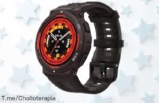 Smartwatch deportivo Amazfit Active Edge 46mm con GPS ultra preciso y batería brutal de 16 días, ahora rebajado a precio muy bajo – aprovecha este super chollo antes que desaparezca la oferta limitada