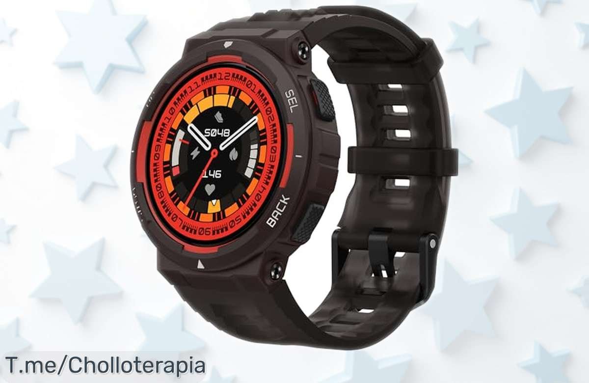 Smartwatch deportivo Amazfit Active Edge 46mm con GPS ultra preciso y batería brutal de 16 días, ahora rebajado a precio muy bajo – aprovecha este super chollo antes que desaparezca la oferta limitada.