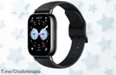 Smartwatch multisport Xiaomi Redmi Watch 5 Lite negro con batería brutal de hasta 18 días, tecnología Bluetooth y un precio rebajado que no creerás; solo unas pocas unidades al alcance ¡No lo pienses y hazte con este super chollo ya!