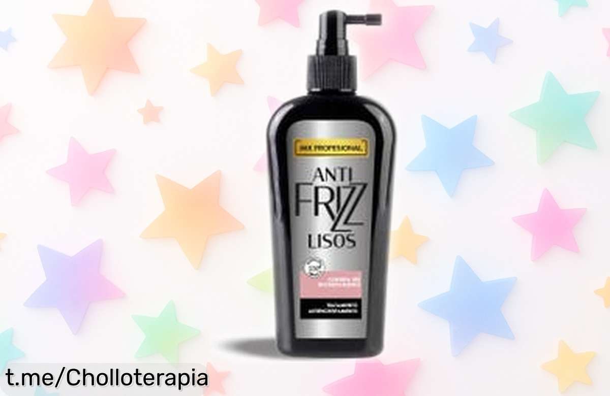 Spray anti frizz con protección térmica para un pelo brillante y sin encrespamiento precio rebajado chollazo que desaparece rápido ¡consigue ya este ofertón antes que se agote!