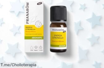 Spray corporal Pranarom Aromapic con citronela bio para mosquitos y bichos en oferta rebajada con aceites 100% puros, fórmula que lleva más de 30 años cuidándote ¡Corre que este super chollo no dura!