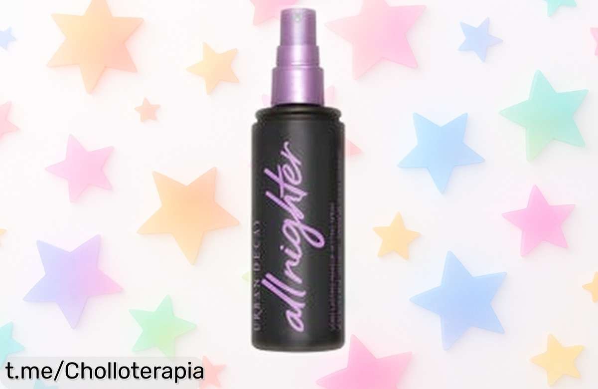 Spray fijador de maquillaje All Nighter Urban Decay con una caída de precio brutal para que tu look aguante toda la noche sin retoques aprovecha este super chollo antes que se termine