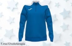 Sudadera Joma Championship VI para mujer con cierre fácil y diseño único, rebajada a precio muy bajo; solo quedan pocas unidades de este super chollo que no puedes dejar escapar corre ya porque vuelan las existencias
