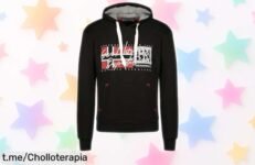 Sudadera con capucha Geographical Norway Gozep para hombre negro XL, rebajada a precio muy bajo ¡Una prenda todo terreno que no puedes perderte, ofertas así vuelan rápido!