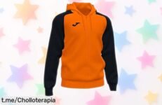Sudadera con capucha Joma Academy IV con precio rebajado, ideal para moverte cómodo y lucir genial; un super chollo que se agota rápido ¡No pierdas esta oferta limitada que vuela!