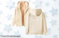 Sudadera con capucha y forro polar para hombre súper calentita que no querrás quitarte ahora a precio rebajado gracias a este ofertón limitado ¡Date prisa que vuelan!
