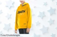 Sudadera y vestido Naranjo J para niños con precio rebajado que no durará mucho, estilo y frescura garantizados en un super chollo que desaparece rápido ¡Corre antes de que se acabe!