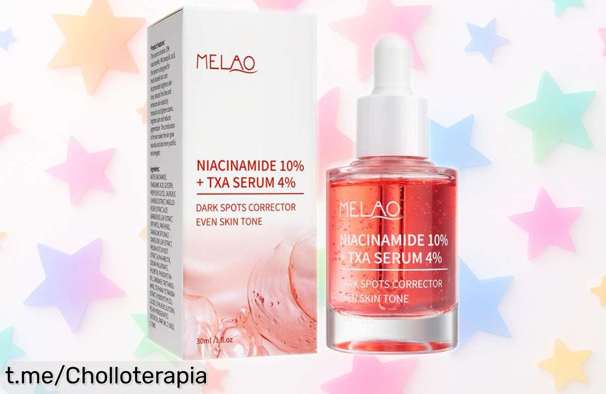 Suero de niacinamida 10 % + TXA 4 % para poros reducidos y piel firme con un precio rebajado brutal que no puedes dejar escapar ¡date prisa, las unidades vuelan!