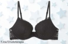 Sujetador con encaje Women’Secret Beautiful Spring realza tu figura y da forma perfecta al pecho a un precio rebajado que no se repetirá ¡corre antes de quedarte sin este super chollo!