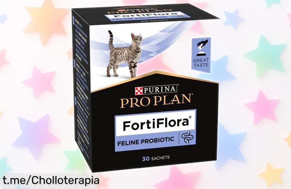 Suplemento probiótico Fortiflora Felina 30 sobres para mejorar la salud de tu gato con fórmula exclusiva, ahora a precio rebajado brutal ¡Oferta limitada que no puedes dejar pasar para mimar a tu felino!