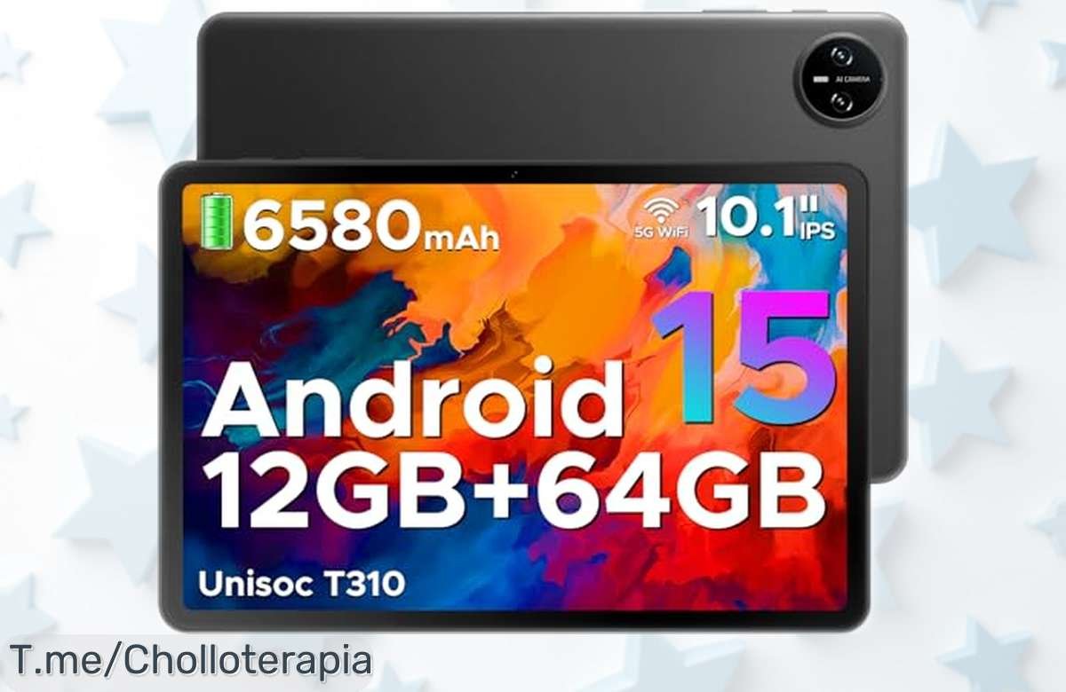 Tablet Android Doogee Tab A9 con cámara 8MP y batería para todo el día rebajada a precio de lujo, ¡una oferta brutal que se va volando! Date prisa porque este super chollo no durará mucho en stock.