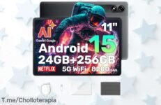 Tablet Blackview 11” full HD con 24GB RAM y batería imbatible rebajada a precio loco ¡Oferta limitada que vuela sin parar, no dejes pasar este super chollo ahora mismo!