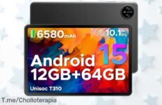 Tablet de 10 pulgadas DOOGEE Tab A9 con batería bestial y Face ID ahora rebajada para que la disfrutes rápido, segura y a tope ¡Corre antes de que se agote este ofertón irresistible!