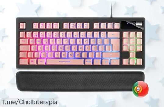 Teclado compacto Mars Gaming MKAX con luces RGB que bailan al ritmo de tu música y rueda volumen súper práctica, ahora a precio rebajado en un ofertón limitado ¡Corre que vuelan!