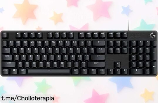 Teclado mecánico Logitech G413 negro italiano con escritura ultra rápida y diseño top, ahora a precio rebajado imposible de perder ¡stock limitadísimo, corre que vuela este super chollo!