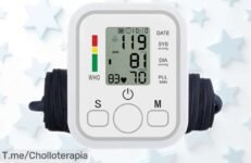 Tensiómetro de brazo digital M2 Tec con pantalla grande y súper memoria para cuidar tu corazón a precio rebajado que no se repetirá ¡Consíguelo ya antes de que vuelen!