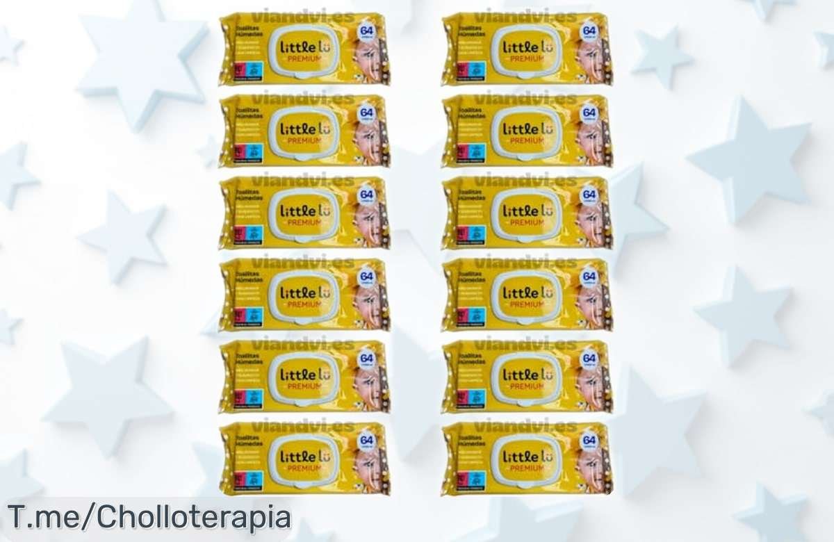 Toallitas húmedas para bebé Little Lu Premium pack gigante súper suaves con precio rebajado increíble no dejes escapar esta oferta limitada que cuida a tu peque y llena de ahorro tu carrito hoy mismo