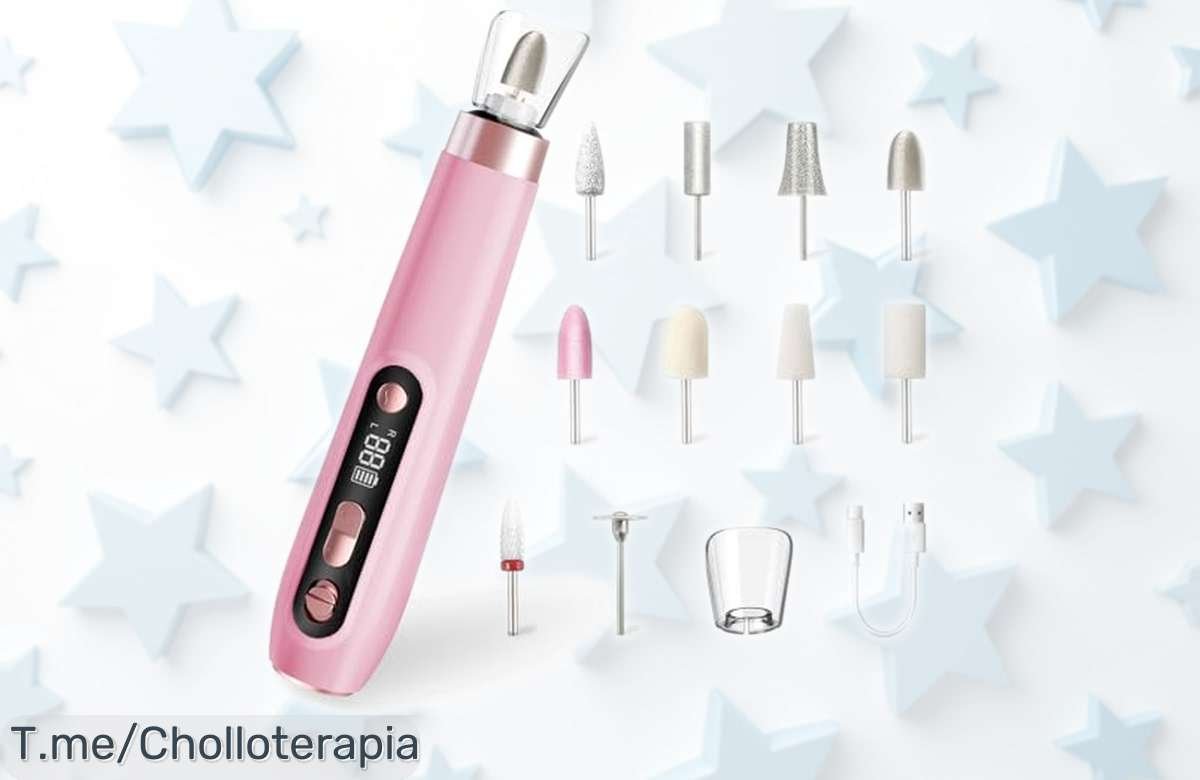 Torno profesional para uñas Engerwall con 10 velocidades y batería 6h a precio rebajado, perfecta herramienta para limar, pulir y cortar desde casa como una experta ¡Oferta limitada que no puedes dejar pasar!