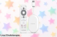 Transforma tu tele con el dongle Thomson Google TV Go Cast 150 4K rebajado, control de voz y sonido Dolby Atmos, un chollazo que no dura para siempre ¡hazlo tuyo antes de que se agoten!