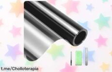 Vinilo espejo para ventanas con privacidad total y bloqueo UV 90%, precio rebajado que enfría tu casa u oficina; no pierdas esta oportunidad única, ¡mejora tu espacio ya antes de que se agoten!