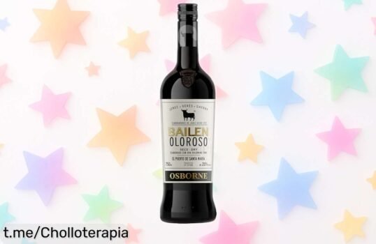 Vino oloroso premium Bailén de Osborne con sabor intenso a vainilla y café rebajado a precio loco ideal para carnes y quesos super chollo limitado corre que vuela no lo dejes escapar