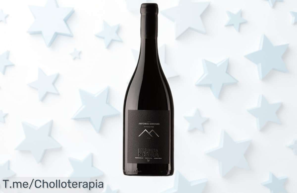 Vino tinto reserva Antonio Serrano con 24 meses en barrica, sabor intenso y único a precio rebajado que no verás dos veces; chollazo limitado para paladares exigentes ¡corre antes de que se agote!